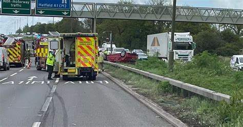 accident a1 today hertfordshire